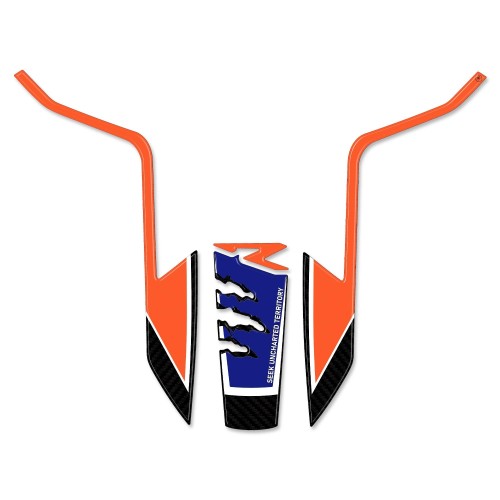 Sticker de protection de garde-boue compatible avec KTM 1290 Super Adventure R 2021-24 2