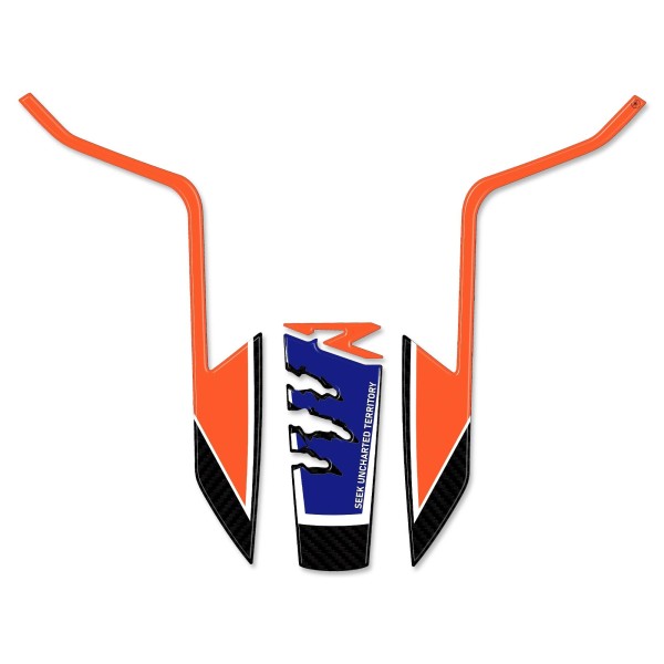 Sticker de protection de garde-boue compatible avec KTM 1290 Super Adventure R 2021-24