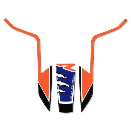 Pegatina de protección de guardabarros compatible con KTM 1290 Super Adventure R 2021-24