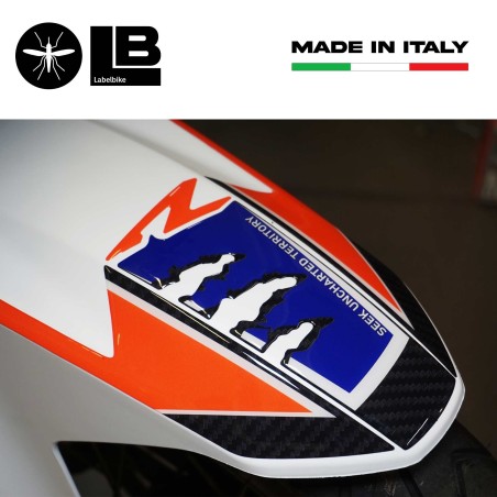 Kotflügelschutz Aufkleber kompatibel mit KTM 1290 Super Adventure R 2021-24