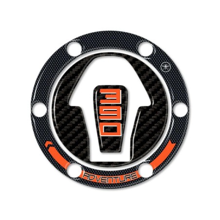 KTM 390 περιπέτεια συμβατό 3D αυτοκόλλητο προστασίας καπακιού μοτοσικλέτας από ρητίνη γέλης