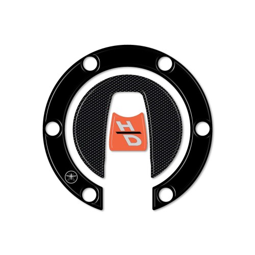 Adhesivo de protección del tapón del depósito compatible con Harley Davidson Pan America 2