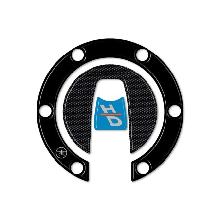 Adhesivo de protección del tapón del depósito compatible con Harley Davidson Pan America