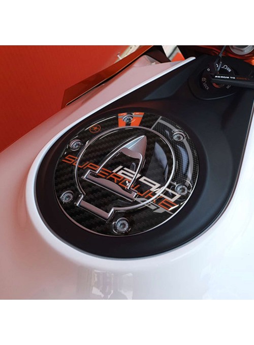 Adesivo protezione tappo serbatoio moto compatibile con KTM 1290 Super Duke GT