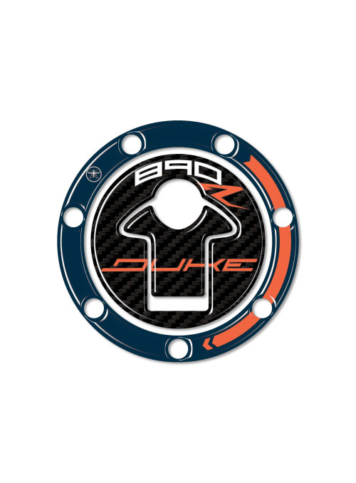 Autocollant de protection de bouchon de réservoir moto compatible avec KTM 890 Duke R 2022-23 2