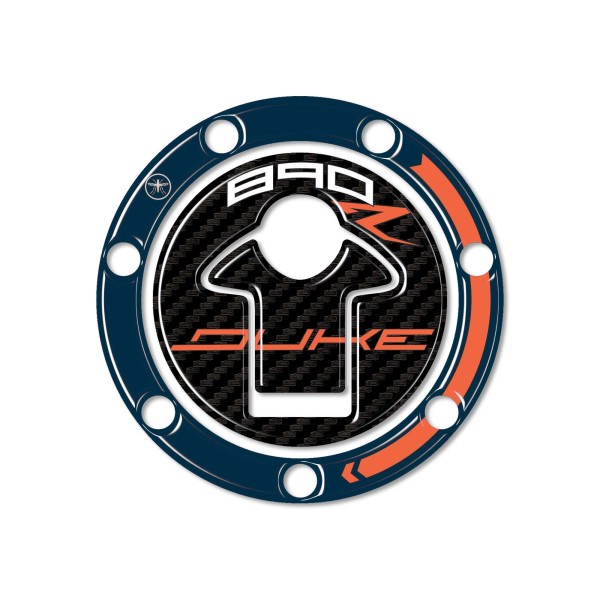 Tank cap protection sticker motorbike compatible with KTM 890 Duke R 2022-23