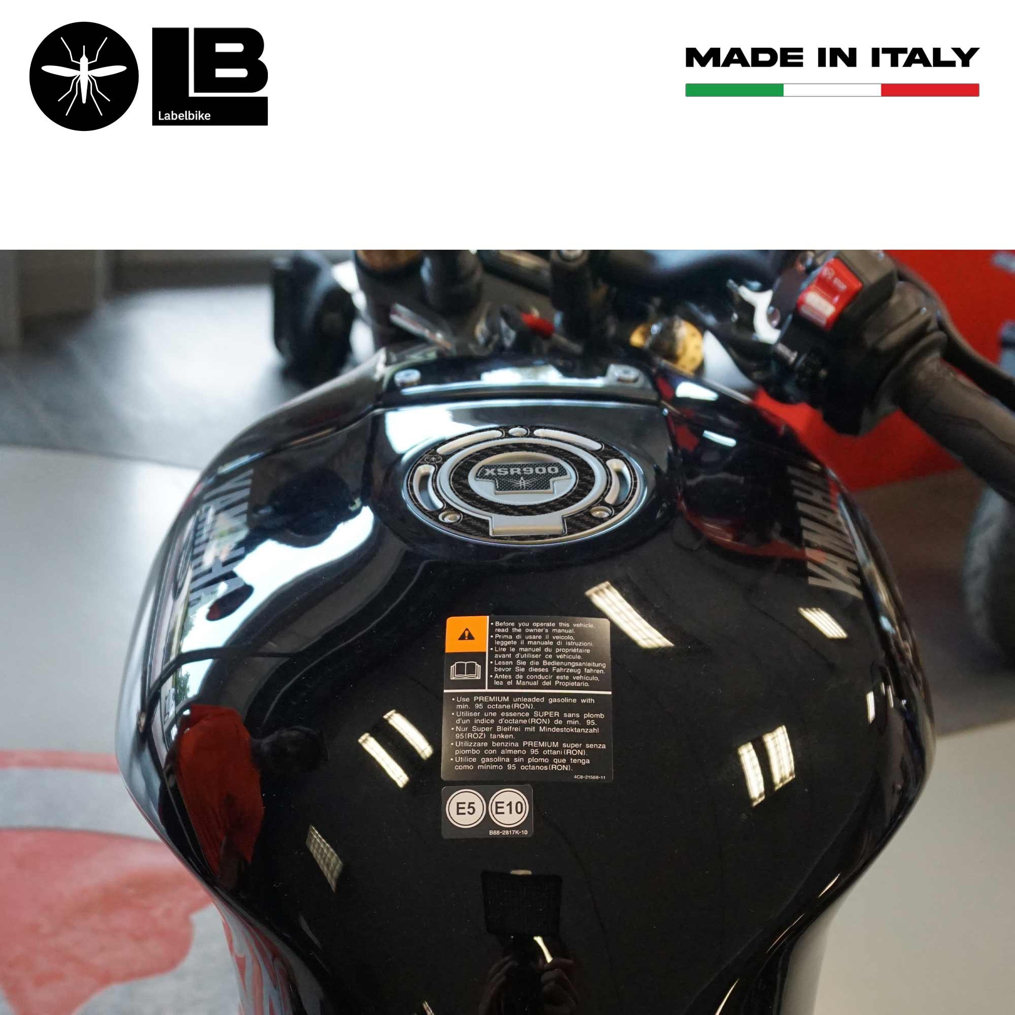 Adesivi 3D Compatibili Con Kymco Xciting 400s 2019-2020 Laterali Serbatoio - Foto 2