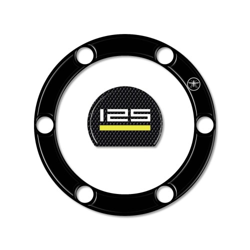 3D resin sticker motorbike tank cap compatible with Husqvarna Svartpilen 125 2