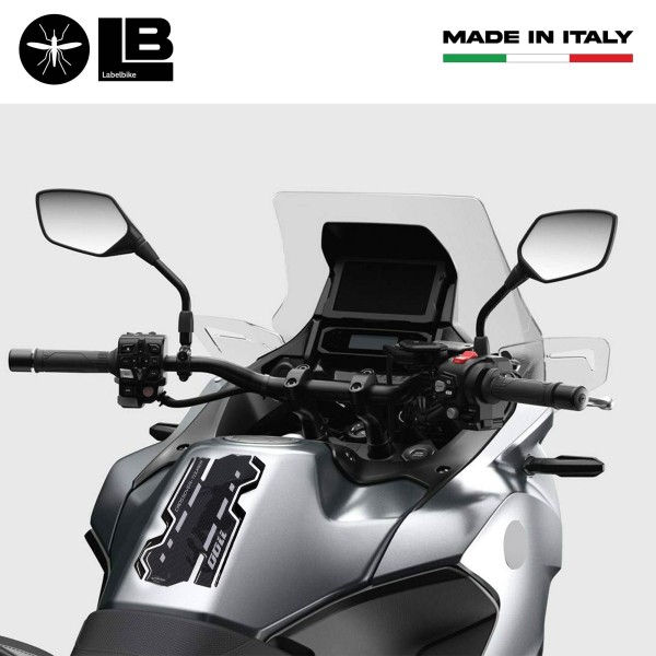 Motorrad Tank Protector 3D Gel Harz Aufkleber Tank Protector kompatibel mit Honda Nt1100 2022 - 2023