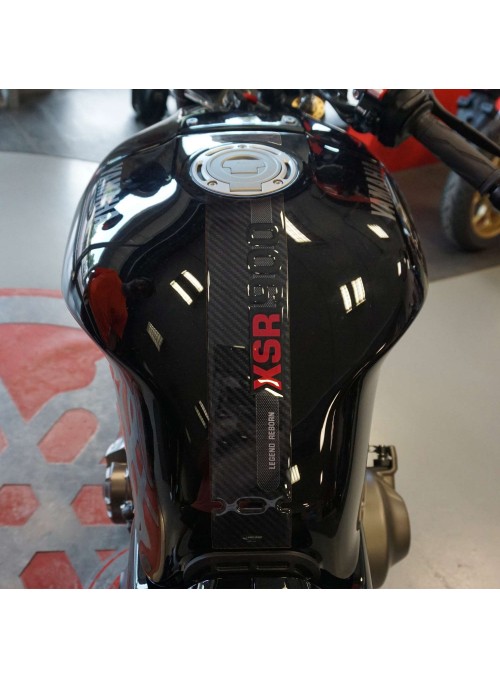 Adesivo resina gel 3D Paraserbatoio moto compatibile con Yamaha XSR900 2022