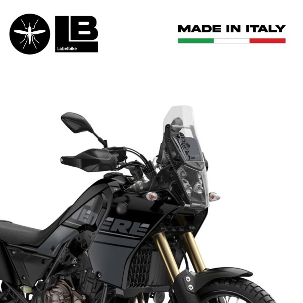 Protecteur de pare-brise 3D en gel de résine adhésif compatible avec Yamaha Tenere 700 2022