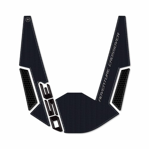 Adhesive resin gel 3D mudguard protection compatible with Honda ADV350 2022-25 2
