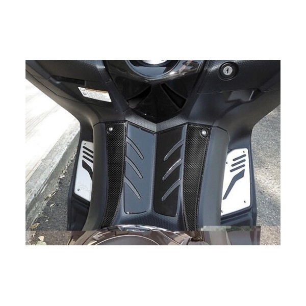 Resin 3D ADHESIVE FRONT PEDESTAL TMAX 530 Stickers for YAMAHA T max 2012-16