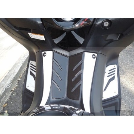 Resin 3D ADHESIVE FRONT PEDESTAL TMAX 530 Stickers pour YAMAHA T max 2012-16