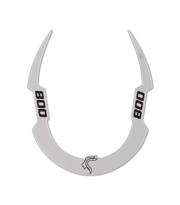 Resin 3D mudguard protection sticker compatible with Benelli Leoncino 800