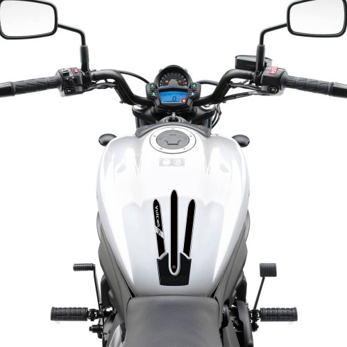 Resin 3D Tank Protector Aufkleber kompatibel mit Kawasaki Vulcan S Motorrad