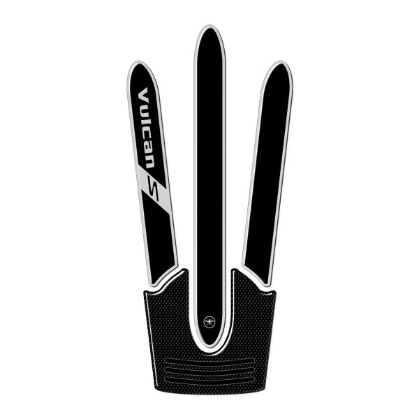 Adhesivo protector de depósito 3D de resina compatible con la moto Kawasaki Vulcan S