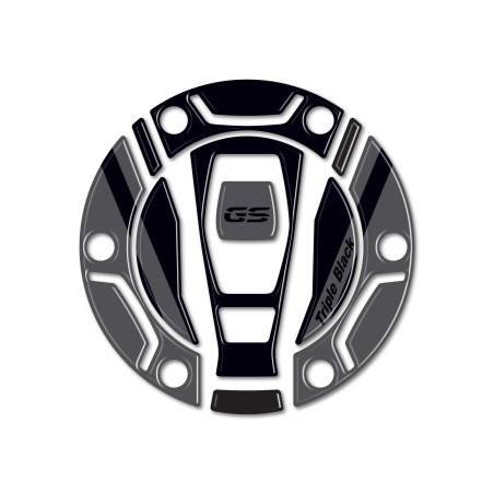 Autocollant de protection de la prise Keyless en résine 3D compatible avec Bmw Triple Black
