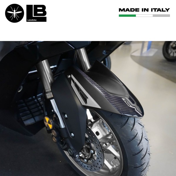 3D gel-resin adhesive wing protection compatible with Yamaha Tmax 2022-25