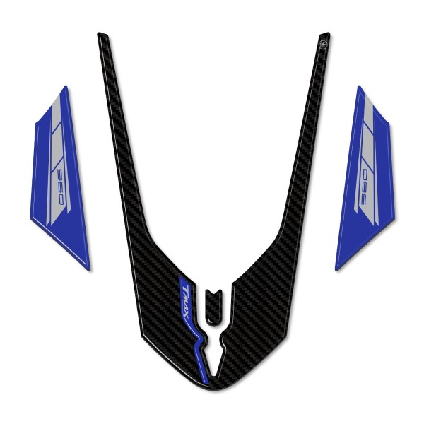 Protection d'aile adhésive en gel résine 3D compatible avec Yamaha Tmax 2022-25