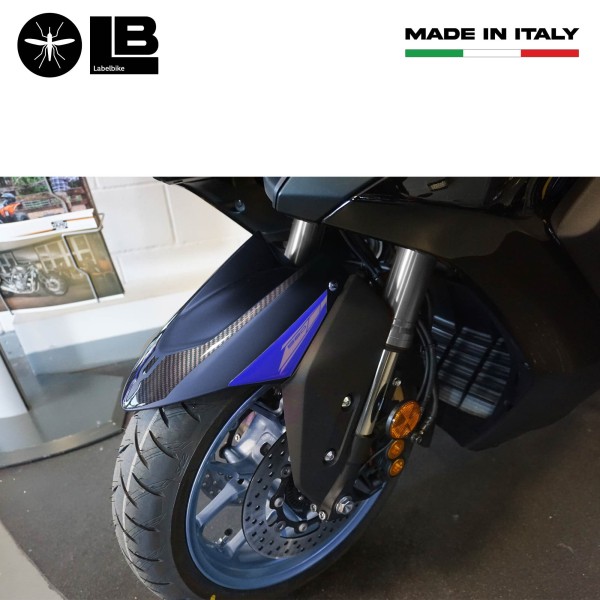 3D-Gel-Harz-Klebeflügelschutz kompatibel mit Yamaha Tmax 2022-25