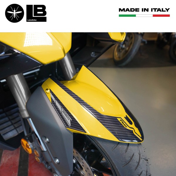 Protección de ala adhesiva 3D de gel-resina compatible con Yamaha Tmax 2022-25