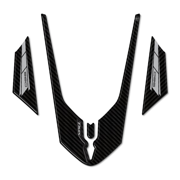 Adesivo resinato gel 3D Protezione parafango compatibile con Yamaha Tmax 2022-25