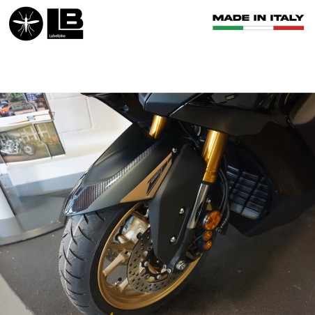 Adesivo resinato gel 3D Protezione parafango compatibile con Yamaha Tmax 2022-25