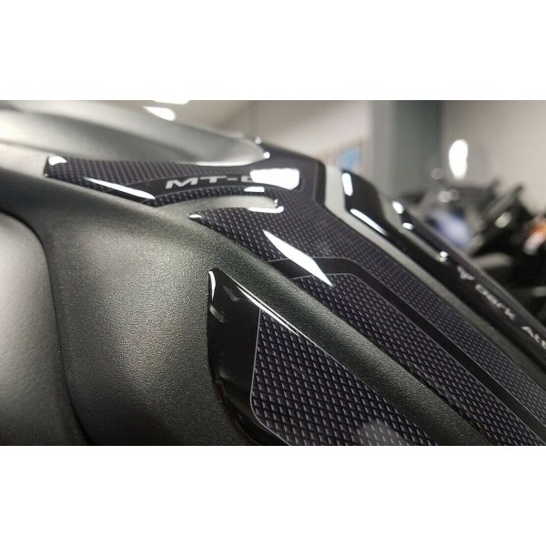Pegatina depósito gel resina 3D para moto compatible Yamaha MT-07 a partir de 2021