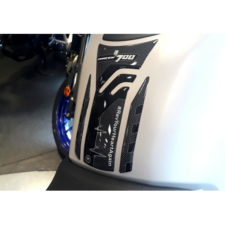 3D gel resin motorbike tank sticker compatible Yamaha Tracer 700 from 2020