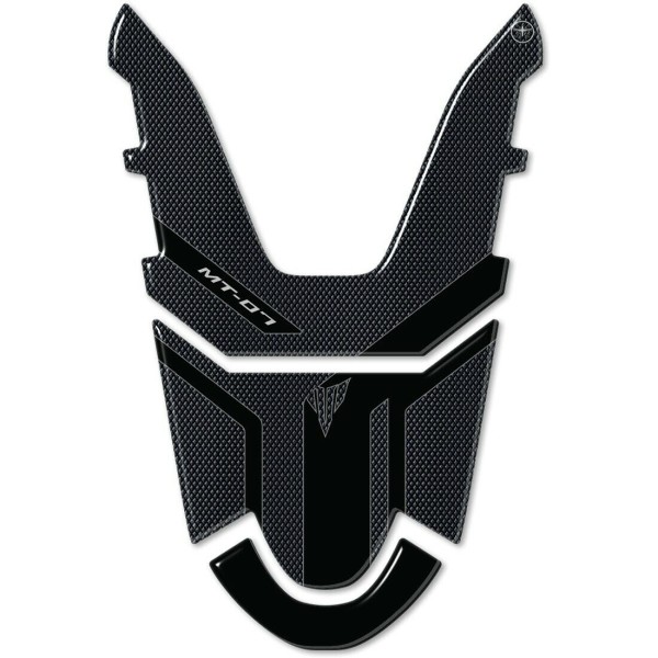 Autocollant 3D en résine pour réservoir de moto compatible avec Yamaha MT-07 2021-2023