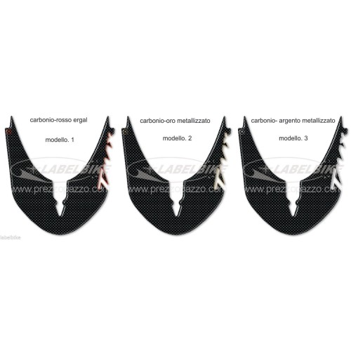 ADHESIVE/STICKER 3D ergal Schutzblech kompatibel SCOOTER YAMAHA TMAX 530 2012-2014