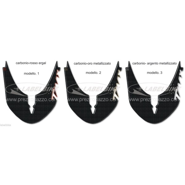 ADHESIVE/STICKER 3D ergal λασπωτήρα συμβατό SCOOTER YAMAHA TMAX 530 2012-2014