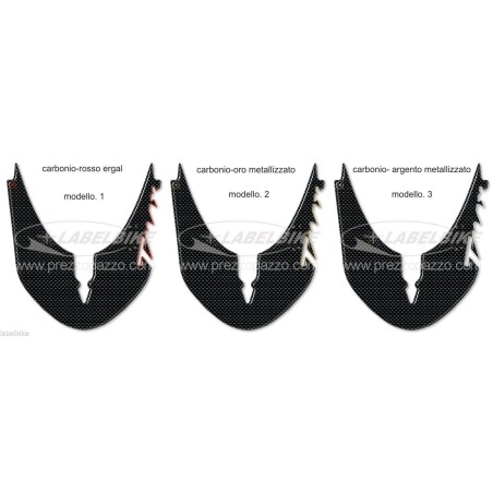 ADHESIVE/STICKER 3D ergal Schutzblech kompatibel SCOOTER YAMAHA TMAX 530 2012-2014