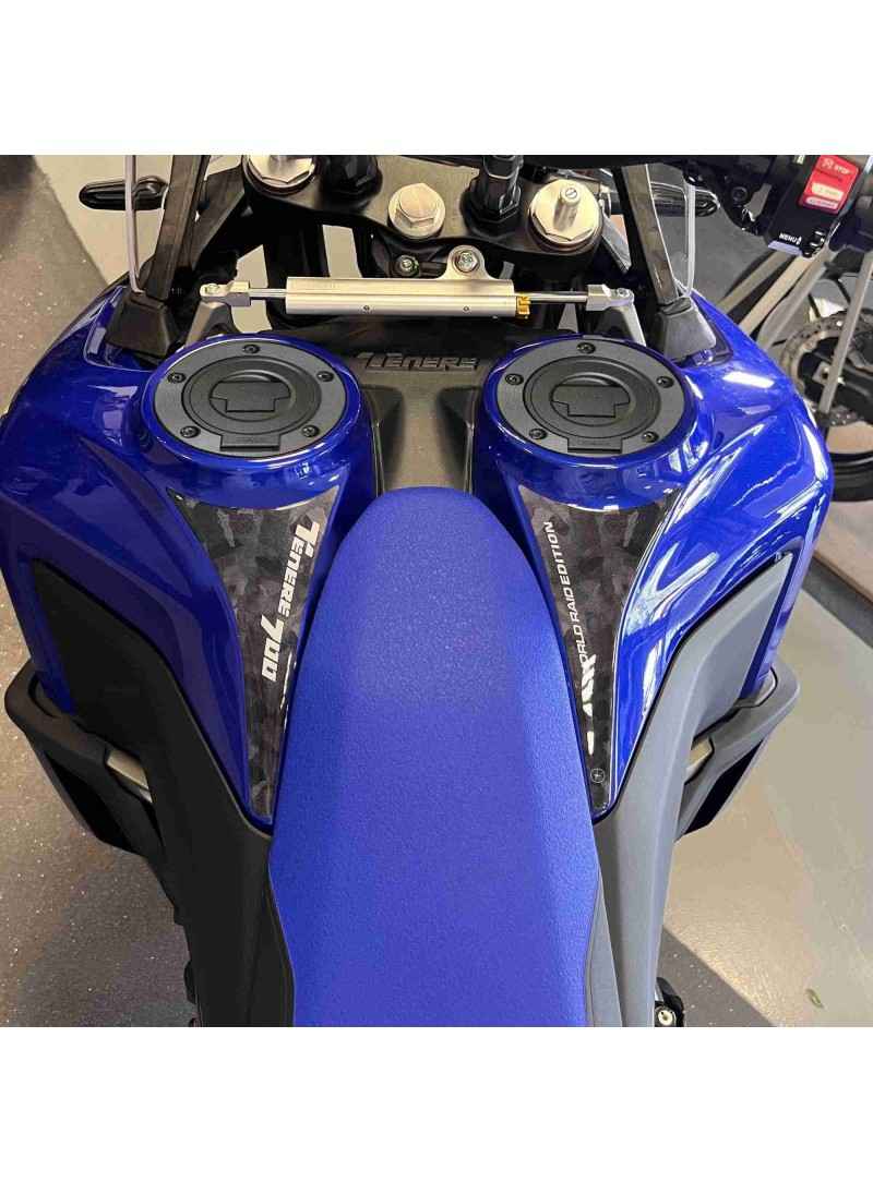 ADESIVO PROTEZIONE SERBATOIO CON LOGO YAMAHA R COLORE BLU/BIANCO - Euro 8.2