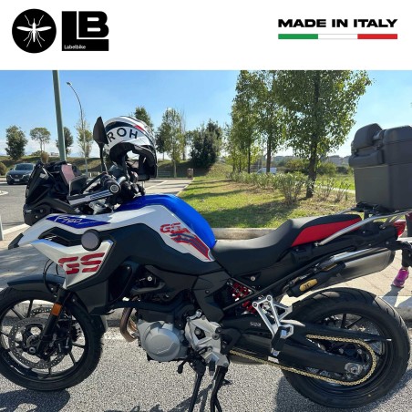 Kit 3 Stickers Motorcycle Tank Protectors compatible with Bmw F750 GS 2021-2023