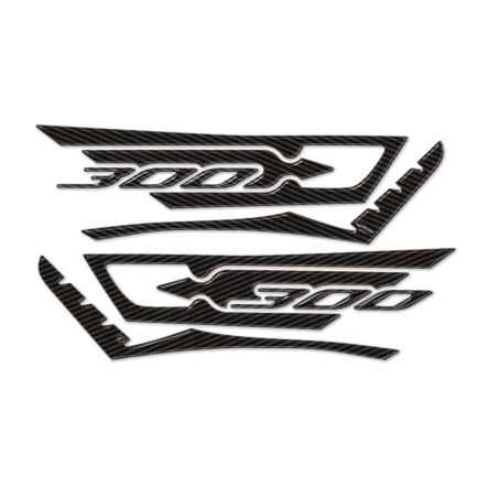 Κιτ 3D ADHESIVES για Scooter X max 300 ΠΡΟΣΤΑΣΙΑ συμβατό για YAMAHA Xmax 300