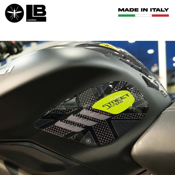 Triumph Street Triple 2013-2021 compatible moto 3D tanque pegatina kit