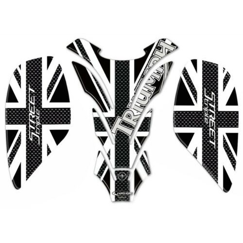 3D ADHESIVES KIT pour TRIUMPH STREET TRIPLE 2013-2020 compatible réservoir moto