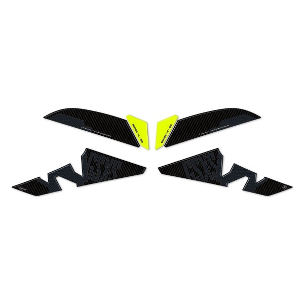 Kit d'autocollants 3D Protecteurs de réservoir compatibles avec Suzuki GSX-S 950 de 2021-25