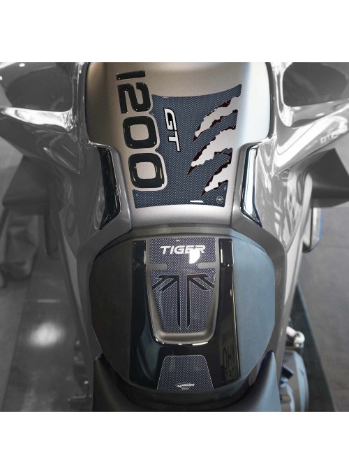 Kit Adesivi 3D Protezioni Serbatoio compatibili con Triumph Tiger 1200 GT 2022