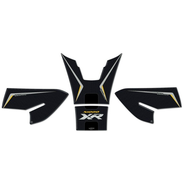 ADHESIVE KIT 3D PROTECTIONS TANK συμβατό x MOTO BMW S1000XR τριπλό μαύρο