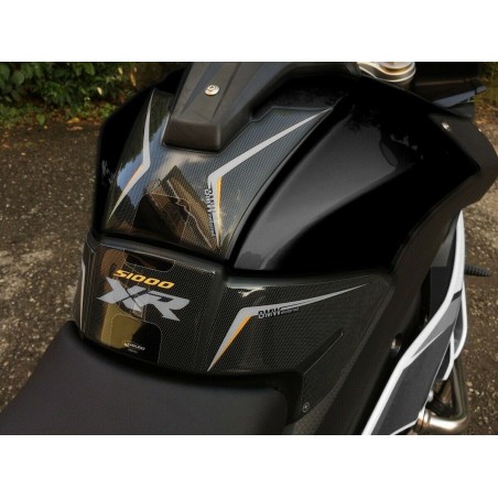ADHESIVE KIT 3D PROTECTIONS TANK συμβατό x MOTO BMW S1000XR τριπλό μαύρο