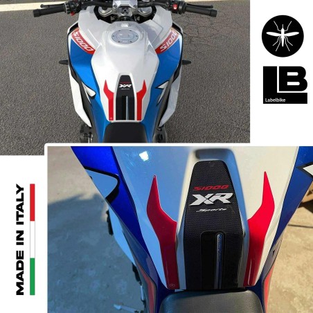 3D Aufkleber Kit Motorrad Tankschützer kompatibel BMW S1000XR Sport 2020-2021