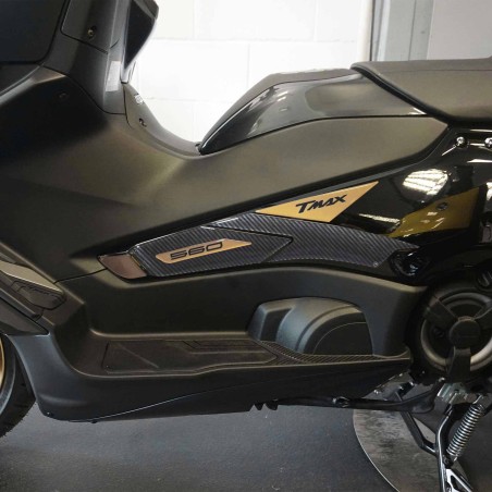 Kit d'autocollants de protection 3D pour scooter compatible avec Yamaha Tmax 560 2022-2023
