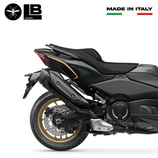 3D-Gold-Rollerschutz-Aufkleber-Kit kompatibel mit Yamaha Tmax 560 2022-2023