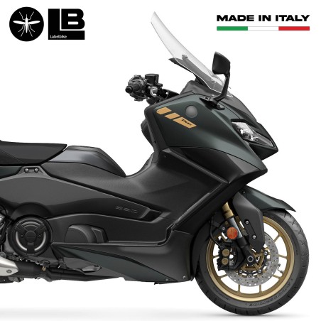 Kit d'autocollants de protection 3D pour scooter compatible avec Yamaha Tmax 560 2022-2023