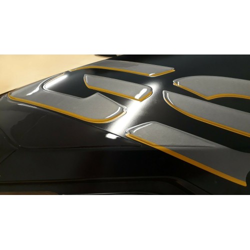 3D ΔΙΑΦΑΝΕΙΣ ΠΡΟΣΘΗΚΕΣ KIT για BMW GS R1250 EXCLUSIVE συμβατό ρεζερβουάρ μοτοσικλέτας
