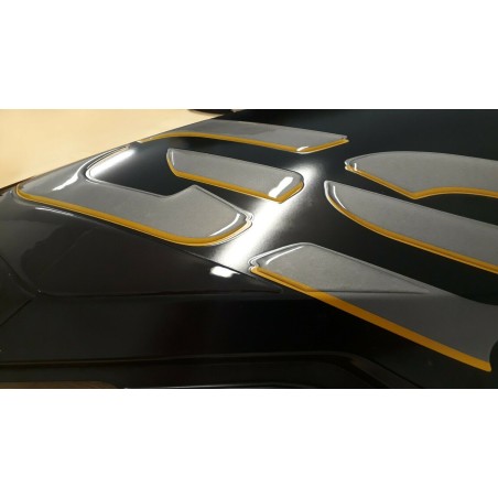 KIT DE ADHESIVOS 3D TRANSPARENTES para depósito de moto BMW GS R1250 EXCLUSIVE compatible