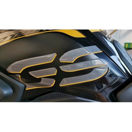 KIT DE ADHESIVOS 3D TRANSPARENTES para depósito de moto BMW GS R1250 EXCLUSIVE compatible